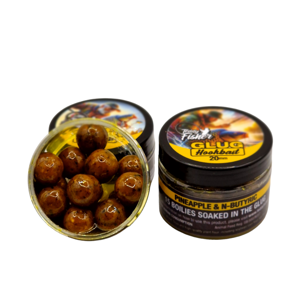 Pineapple & N-Butyric Glug Hookbaits 15x20mm