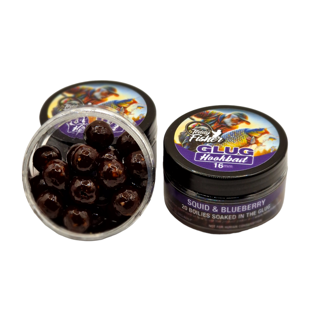 Squid & Blueberry Glug Hookbaits 20x16mm