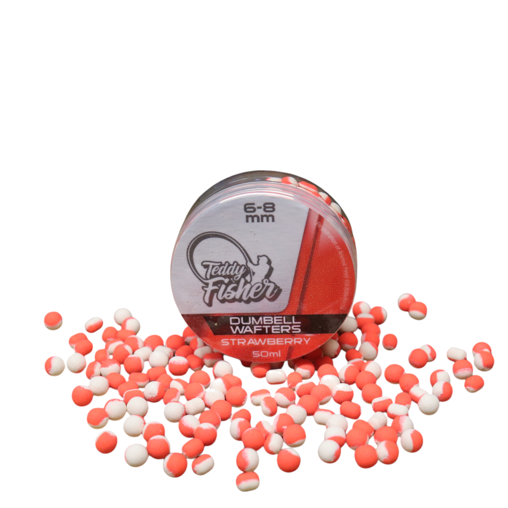 6-8mm Strawberry Dumbell Wafters